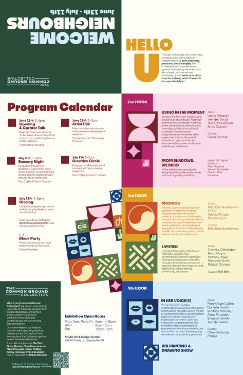 The Common Ground Collective Folded Program Preview Image