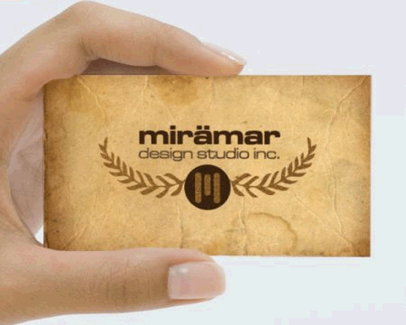 Miramar Business Card