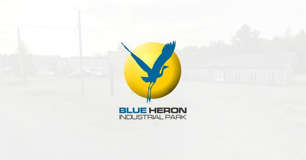 Blue Heron Industrial Park Website Development Logo